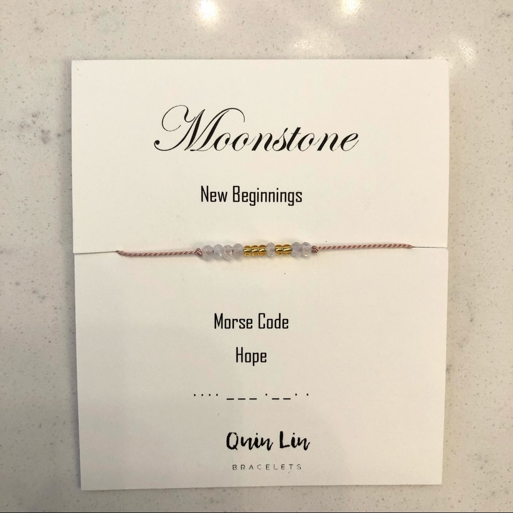 NWOT Moonstone Bracelet